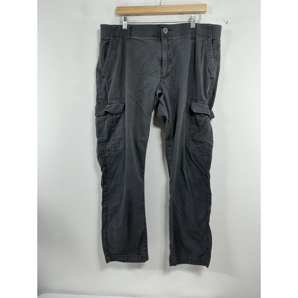Men’s Lee Premium Select Stretch Regular Fit Utility Pants Gray 38x32 Straight